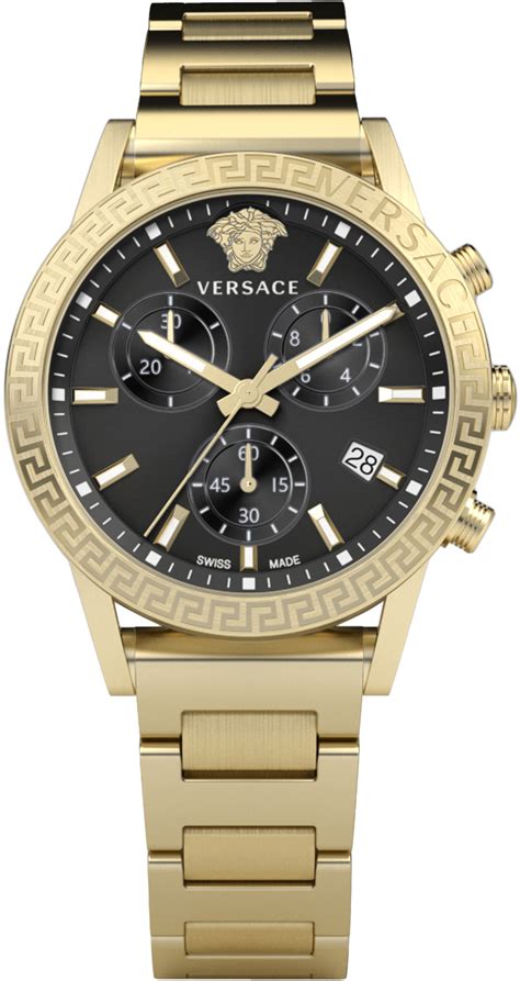 versace uhr schwarz damen